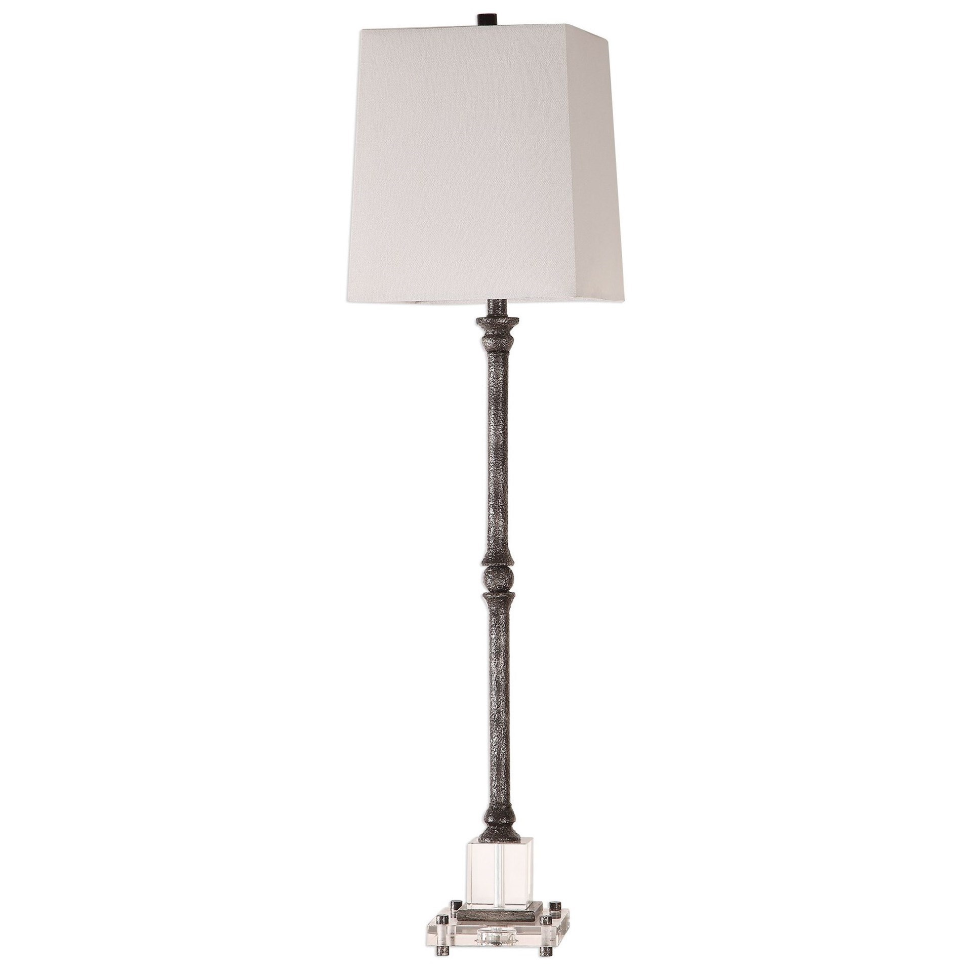 Uttermost Buffet Lamps 296381 Teala Aged Black Buffet Lamp Mueller